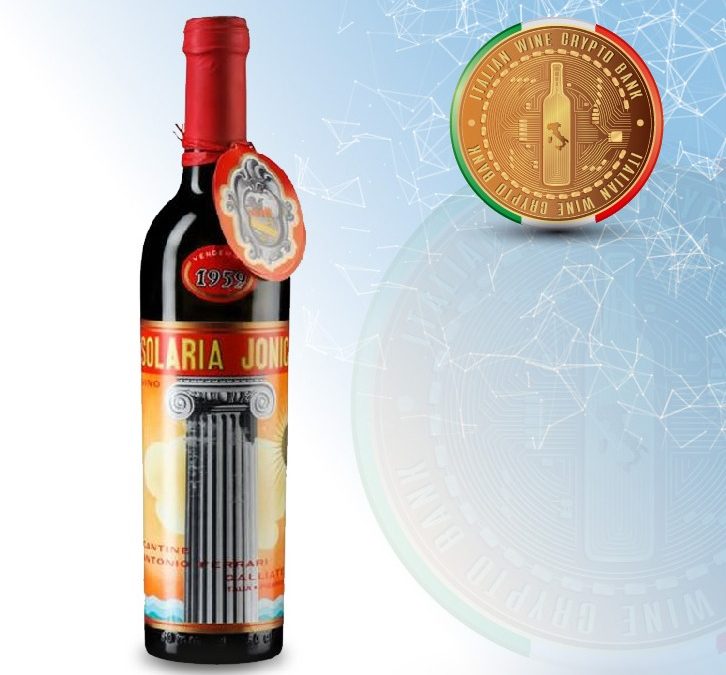I GRANDI VINI DELL’ITALIAN WINE CRYPTO BANK: ANTONIO FERRARI, SOLARIA JONICA 1959