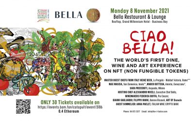“CIAO BELLA!”: THE FIRST NFT IN HISTORY FOR AN UNPRECEDENTED ITALIAN DINING EXPERIENCE IN DUBAI
