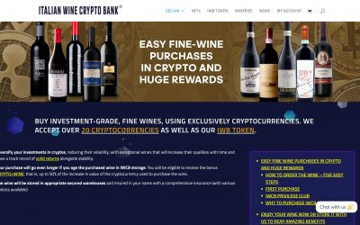 THE FIRST MARKETPLACE TO BUY FINE ITALIAN WINES WITH CRYPTOS IS OPEN